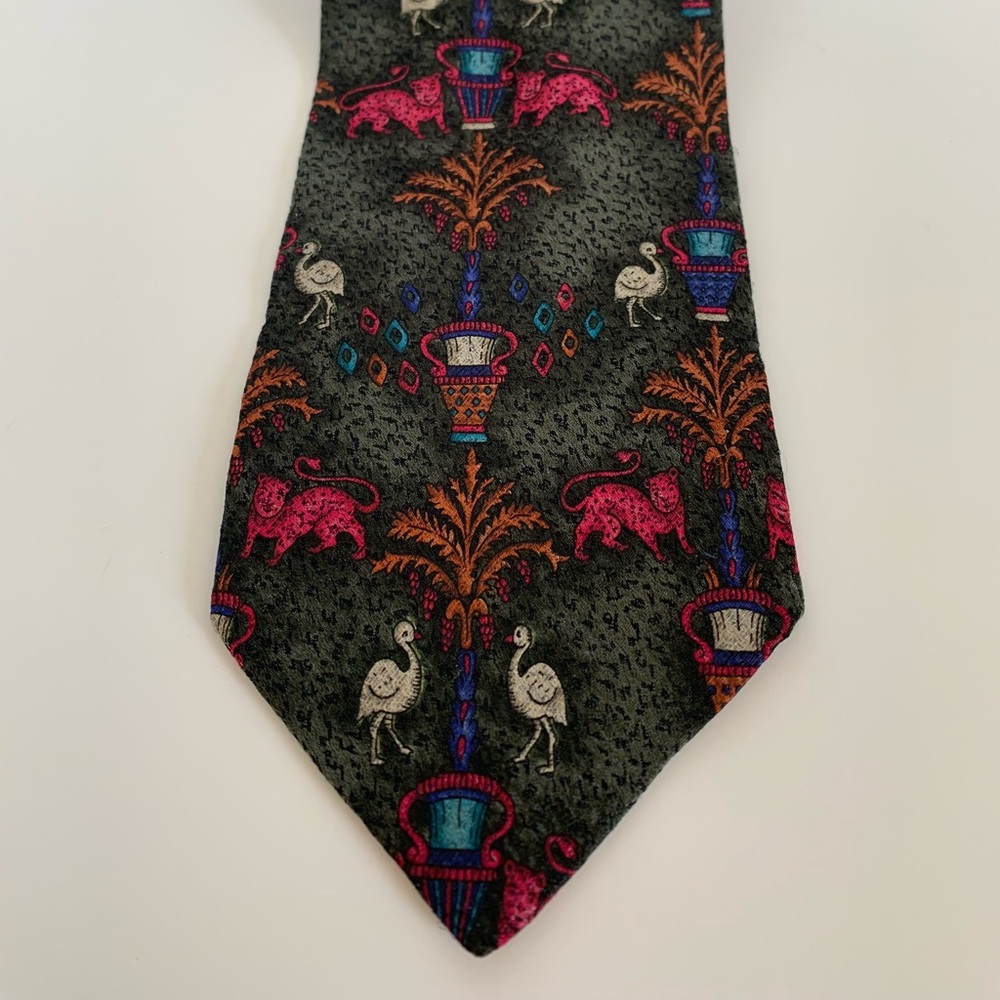 NWOT MBP Tropical Silk Tie